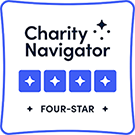 Charity Navigator Logo with four stars